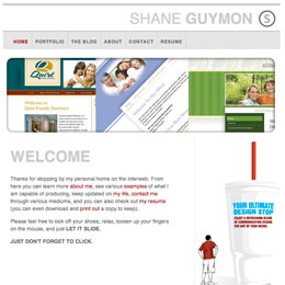 Shane Guymon's Website 2008