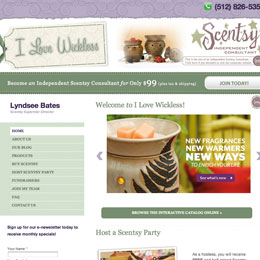 Scentsy Website